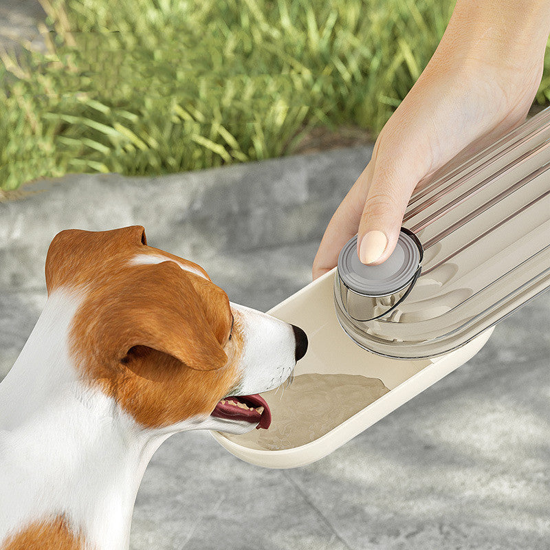 Additional view of 2-in-1 portable pet water bottle for dogs and cats
